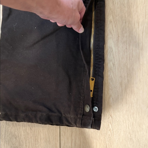 Carhartt Dark Brown Overalls women’s - Picture 3 of 6